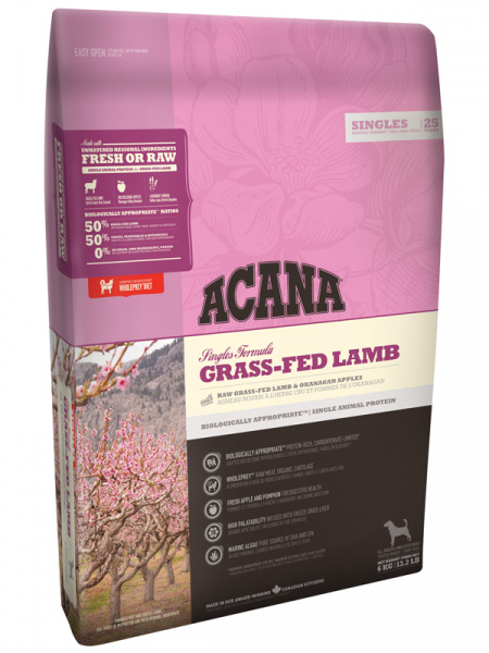 Acana grass 2025 fed lamb ingredients